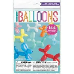 144 Ballons à Modeler - Animaux