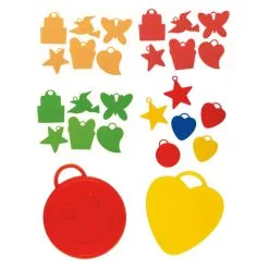 Poids à Ballon Plastique 7g Assortis Sachet De 144 Pièces