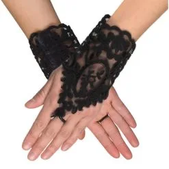 Perruque Soldes -Perruque Soldes 2 gants poignet en dentelle florence 1