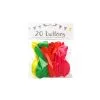 20 Ballons FLUO Assortis 26 Cm -Perruque Soldes 20 ballons fluo assortis 25cm