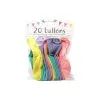 20 Ballons Latex Pastel 25 Cm -Perruque Soldes 20 ballons latex pastel 25 cm