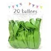 20 Ballons Latex VERT POMME 25 Cm 2 20 Ballons Latex VERT POMME 25 Cm -Perruque Soldes 20 ballons latex vert pomme 25 cm