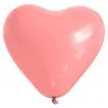 25 Ballons Coeur Rose 26 Cm -Perruque Soldes 25 ballons coeur rose 26 cm