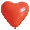25 Ballons Coeur Rouge 26 Cm