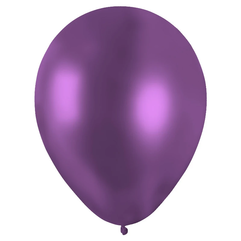 50 Ballons Latex Métal Nacré Lilas 30 Cm 4 50 Ballons Latex Métal Nacré Lilas 30 Cm – Image 2