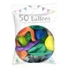 50 Ballons Latex Métal Nacré Multicolore 30 Cm 2 50 Ballons Latex Métal Nacré Multicolore 30 Cm -Perruque Soldes 50 ballons latex metal nacre multicolore 30 cm