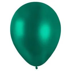 50 Ballons Latex Métal Nacré Turquoise 30 Cm -Perruque Soldes 50 ballons latex metal nacre turquoise 30 cm 1