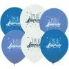6 Ballons Bleus Joyeux Anniversaire 30 Cm 2 6 Ballons Bleus Joyeux Anniversaire 30 Cm -Perruque Soldes 6 ballons bleus joyeux anniversaire 30 cm