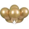 6 Ballons 28 Cm PLATINIUM Or Métalisés PREMIUM QUALITE -Perruque Soldes 6 ballons platinium gold 28 cm