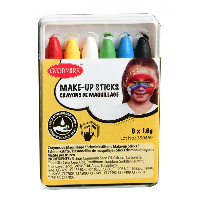 6 Crayons Maquillage Display Box 3 6 Crayons Maquillage Display Box