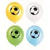 8 Ballons Ass. Latex 30 Cm FOOTBALL