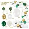 Kit TROPICAL 108 Ballons + 10 Feuilles Et Accessoires -Perruque Soldes arche kit tropical 108 ballons 10 feuilles et accessoires