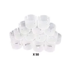 50 Connecteurs 4 Ballons Pour Arches Ou Guirlande De Ballons -Perruque Soldes arches connecteurs x 50 2