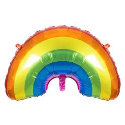 Ballon En Aluminium Arc-en-ciel (58 X 90 Cm) DESTOCKAGE