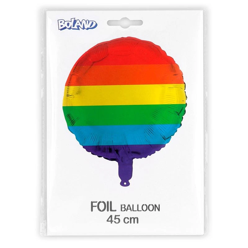 Ballon En Aluminium Arc-en-ciel Double Face ( 45 Cm) 4 Ballon En Aluminium Arc-en-ciel Double Face ( 45 Cm) – Image 2