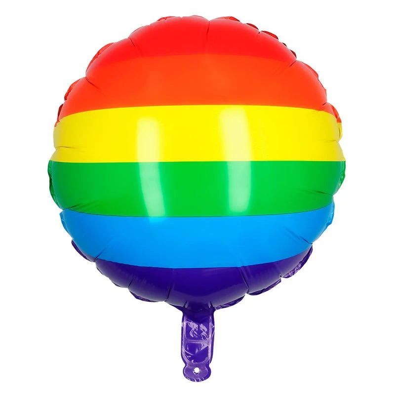Ballon En Aluminium Arc-en-ciel Double Face ( 45 Cm) 3 Ballon En Aluminium Arc-en-ciel Double Face ( 45 Cm)