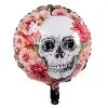 Ballon Foil DAY OF THE DEAD Double Face 45 Cm -Perruque Soldes ballon en aluminium day of the dead doub le face 45 cm