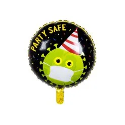 Ballon Foil 45 Cm PARTY SAFE Double Face