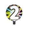 Ballon Foil 56 Cm LED CHIFFRE 2 2 Ballon Foil 56 Cm LED CHIFFRE 2 -Perruque Soldes ballon foil 56 cm led chiffre 2
