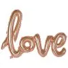 Ballon Foil LOVE ROSEGOLD 108 X 65 Cm -Perruque Soldes ballon foil love rosegold 108 x 65 cm