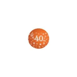 Ballon Géant 90cm Chiffre 40 Coloris Aléatoires