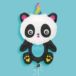 Ballon Géant Foil Panda 73,6 Cm -Perruque Soldes ballon geant foil panda 2