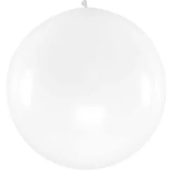 Ballon Géant Uni 80cm Transparent