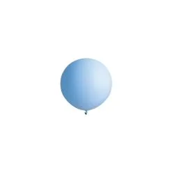 Ballon Géant Uni 90cm Bleu Clair