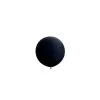 Ballon Géant Uni 90cm Noir -Perruque Soldes ballon geant uni 90cm noir