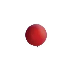 Ballon Géant Uni 90cm Rouge -Perruque Soldes ballon geant uni 90cm rouge 2