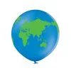 Ballon Latex PLANETE TERRE 60 CM -Perruque Soldes ballon latex planete terre 60 cm