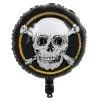 Ballon Mylar Tête De Mort PIRATE 45 Cm
