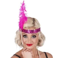 Bandeau Flapper 4 Couleurs Ass. -Perruque Soldes bandeau flapper 4 couleurs ass 2