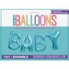 Guirlande Ballons Foil Baby 36 Cm Bleu 1 Guirlande Ballons Foil Baby 36 Cm Bleu -Perruque Soldes banniere ballons mylar baby bleu 36 cm