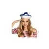 Béret De Marin Bleu/blanc -Perruque Soldes beret de marin bleu blanc