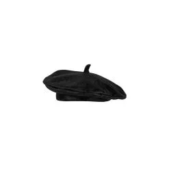 Béret Feutrine NOIR -Perruque Soldes beret france noir 1
