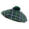 Béret ECOSSAIS Tartan Vert -Perruque Soldes beret mrs tartan vert