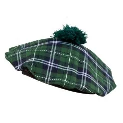 Béret ECOSSAIS Tartan Vert