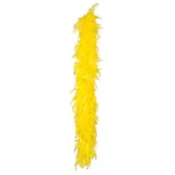 Boa Plumes 1m80 50gr Jaune