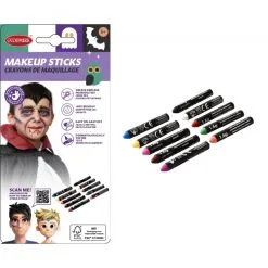 Boîte De 10 Crayons Gras Assorties -Perruque Soldes boite de 10 crayons gras assorties 2