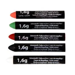 Boîte De 6 Crayons Gras Assorties -Perruque Soldes boite de 6 crayons gras assorties 2