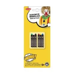 Boîte De 6 Crayons Gras Assorties