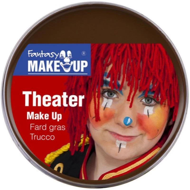 Boîte De Fard Gras Théâtre 25g - Brun Cowboy 3 Boîte De Fard Gras Théâtre 25g - Brun Cowboy