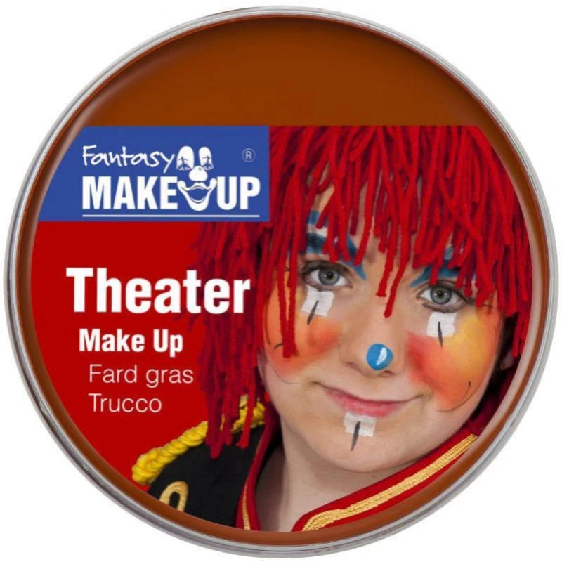 Boîte De Fard Gras Théâtre 25g - Indien 3 Boîte De Fard Gras Théâtre 25g - Indien