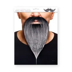 Bouc Fourni - Noir Mèché De Blanc (034) 7 Bouc Fourni - Noir Mèché De Blanc (034) -Perruque Soldes bouc fourni 034 noir meche de blanc 2