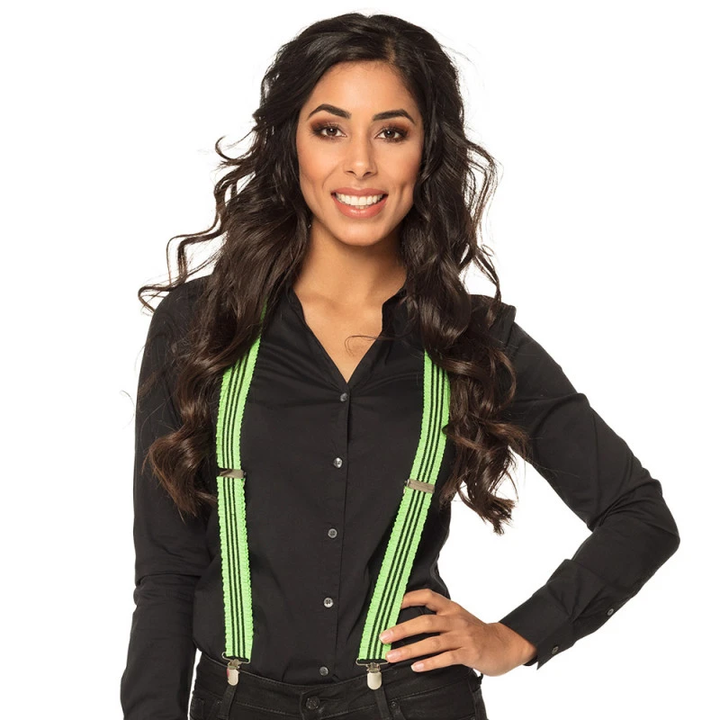 Bretelles FROUFROU Vert Fluo 4 Bretelles FROUFROU Vert Fluo – Image 2