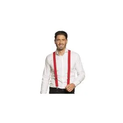 Bretelles Rouge -Perruque Soldes bretelles rouge 1