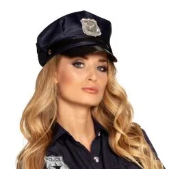 Casquette De Policier (02157) -Perruque Soldes casquette de policier 02157 1