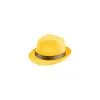 Chapeau Borsalino Jaune -Perruque Soldes chapeau borsalino jaune