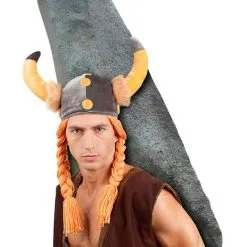 Casque Gaulois Avec Tresses